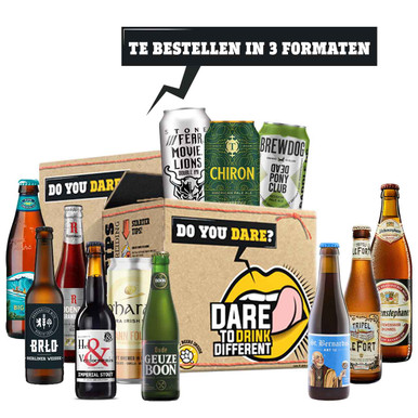 Dare to Drink Different World Craft bierpakket