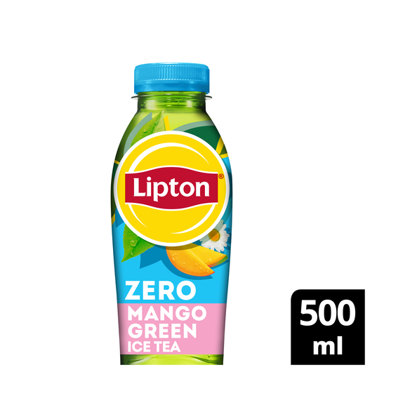 Lipton | Ice Tea Green Mango Zero | Pet | 12 x 0.5 liter