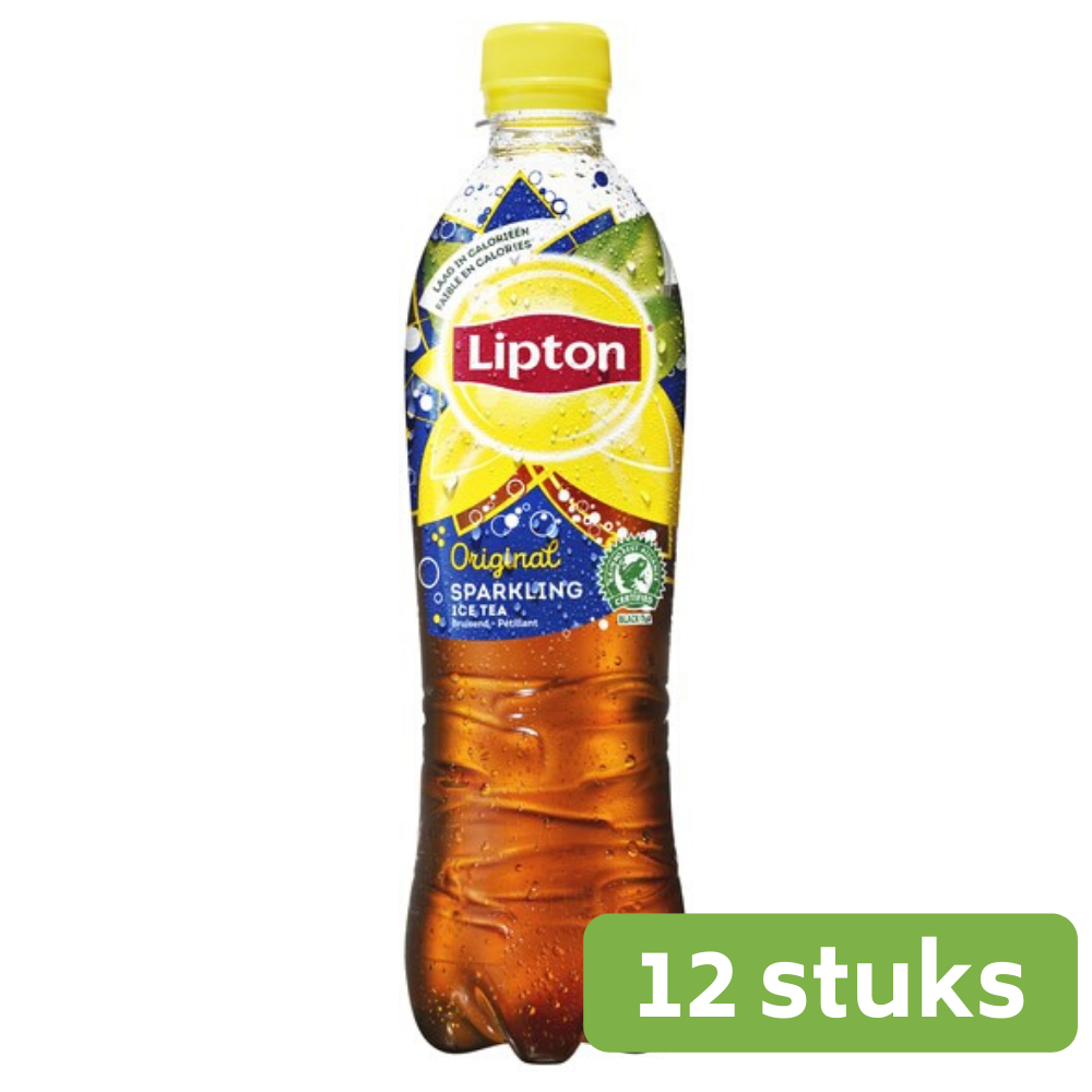 Lipton Ice Tea Sparkling | Petfles 12 x 0,5 liter