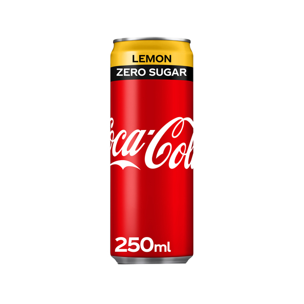 Coca-Cola Coca Cola | Lemon | Zero | Blik | 12 x 250 ml