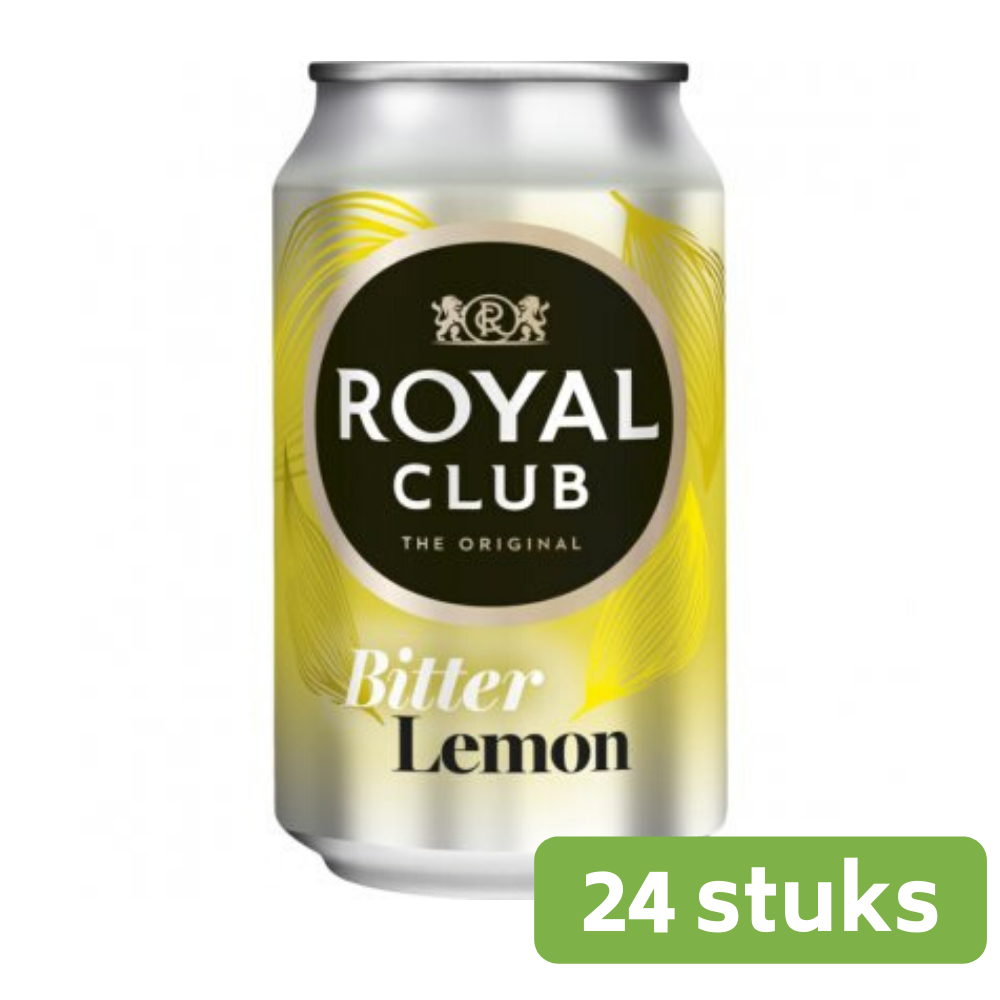 Royal Club Bitter Lemon | Blik 24 x 33 cl