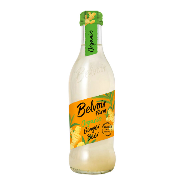 Belvoir Farm | Ginger Beer Pressé Bio | 12 x 250 ml