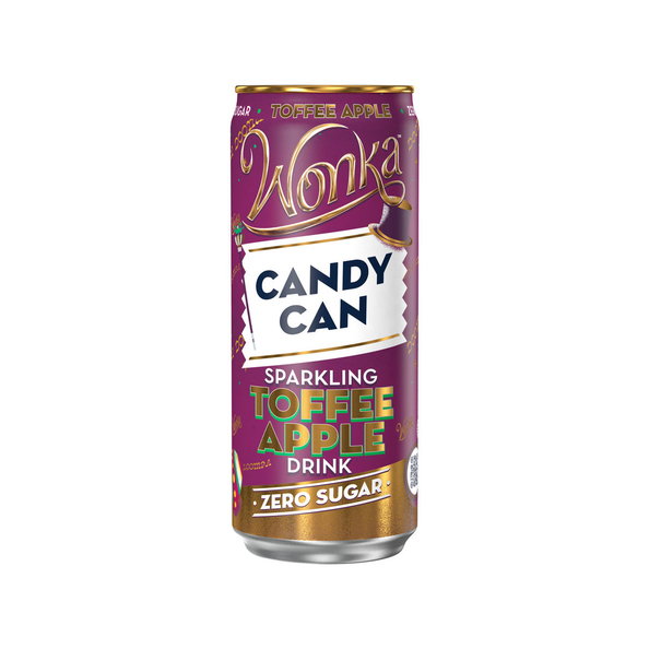 Candy Can | Wonka Toffee Apple | Blik | 12 x 33 cl