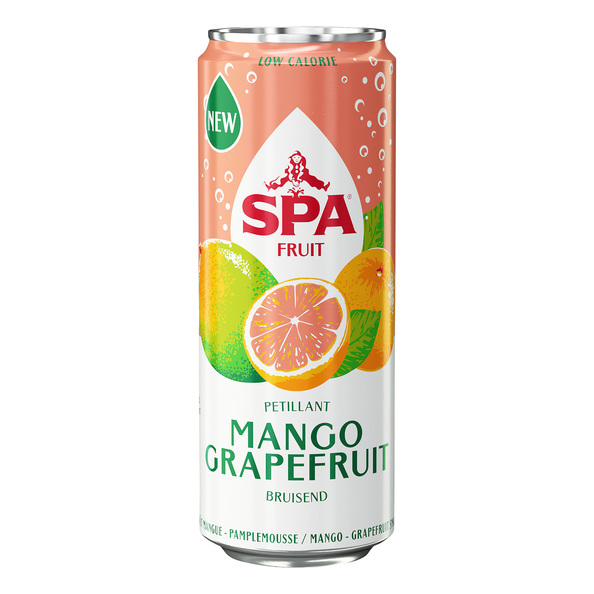 Spa Fruit | rkling Mango Grape | Blik | 24 x 250 ml