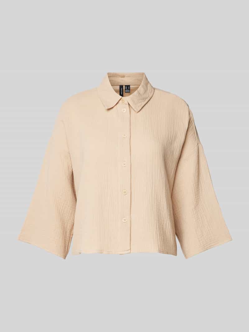 Vero Moda Korte blouse met 3/4-mouwen, model 'NATALI'