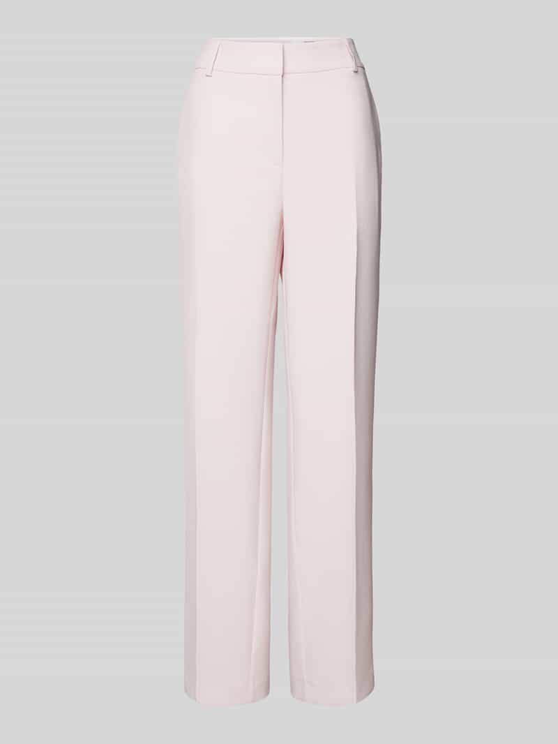 Selected Femme Wide leg stoffen broek met persplooien, model 'RITA'