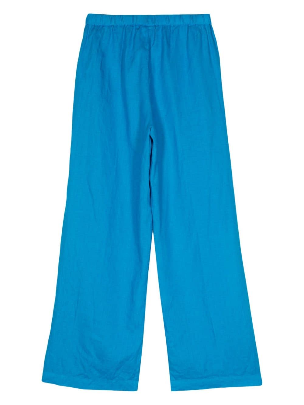 ASPESI cropped linen trousers - Blauw