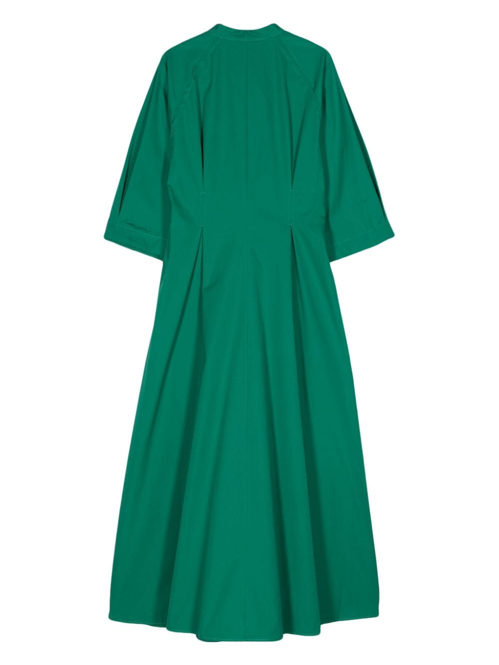 ASPESI cotton midi dress - Groen