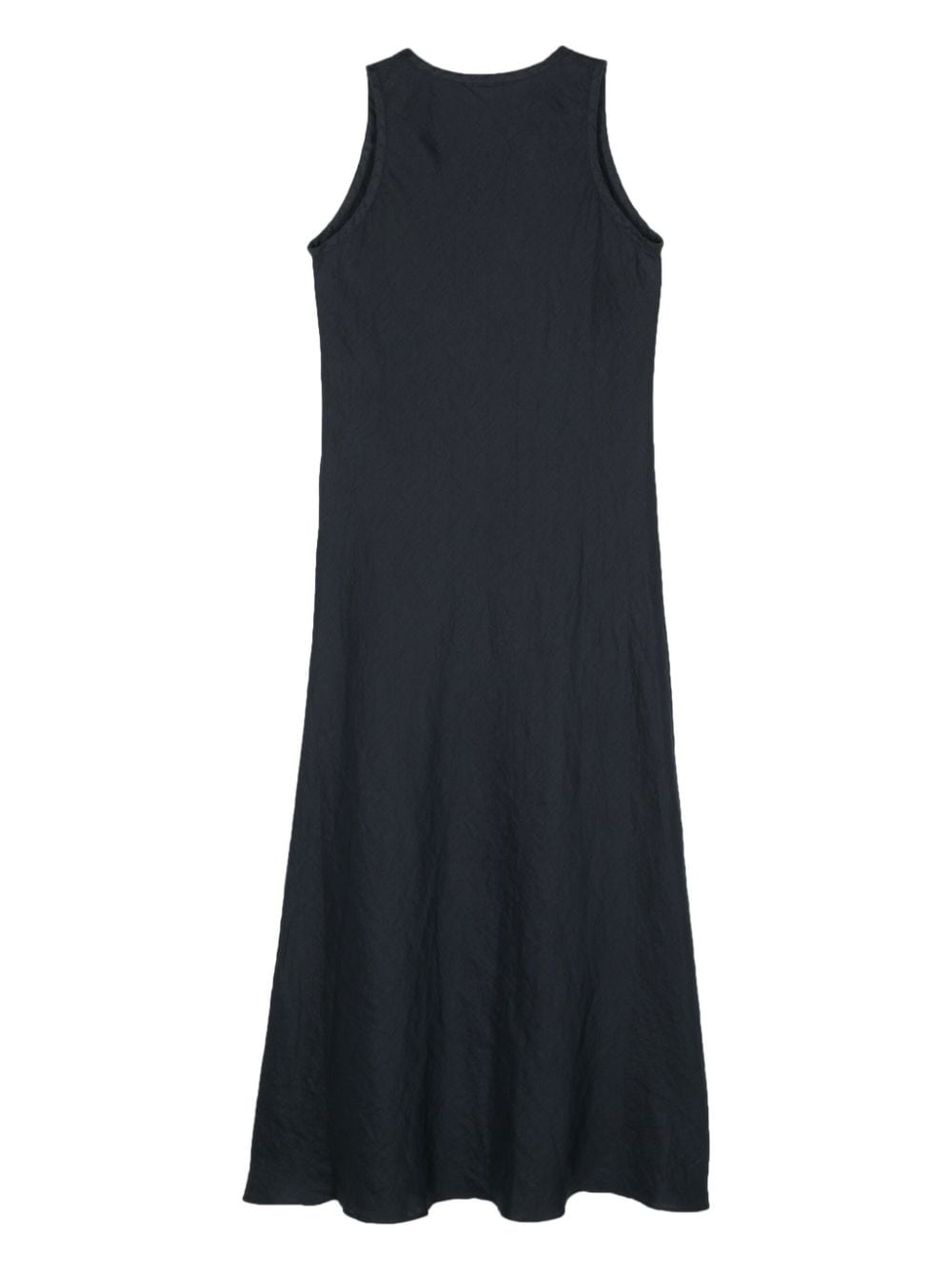 ASPESI sleeveless linen slip dress - Blauw