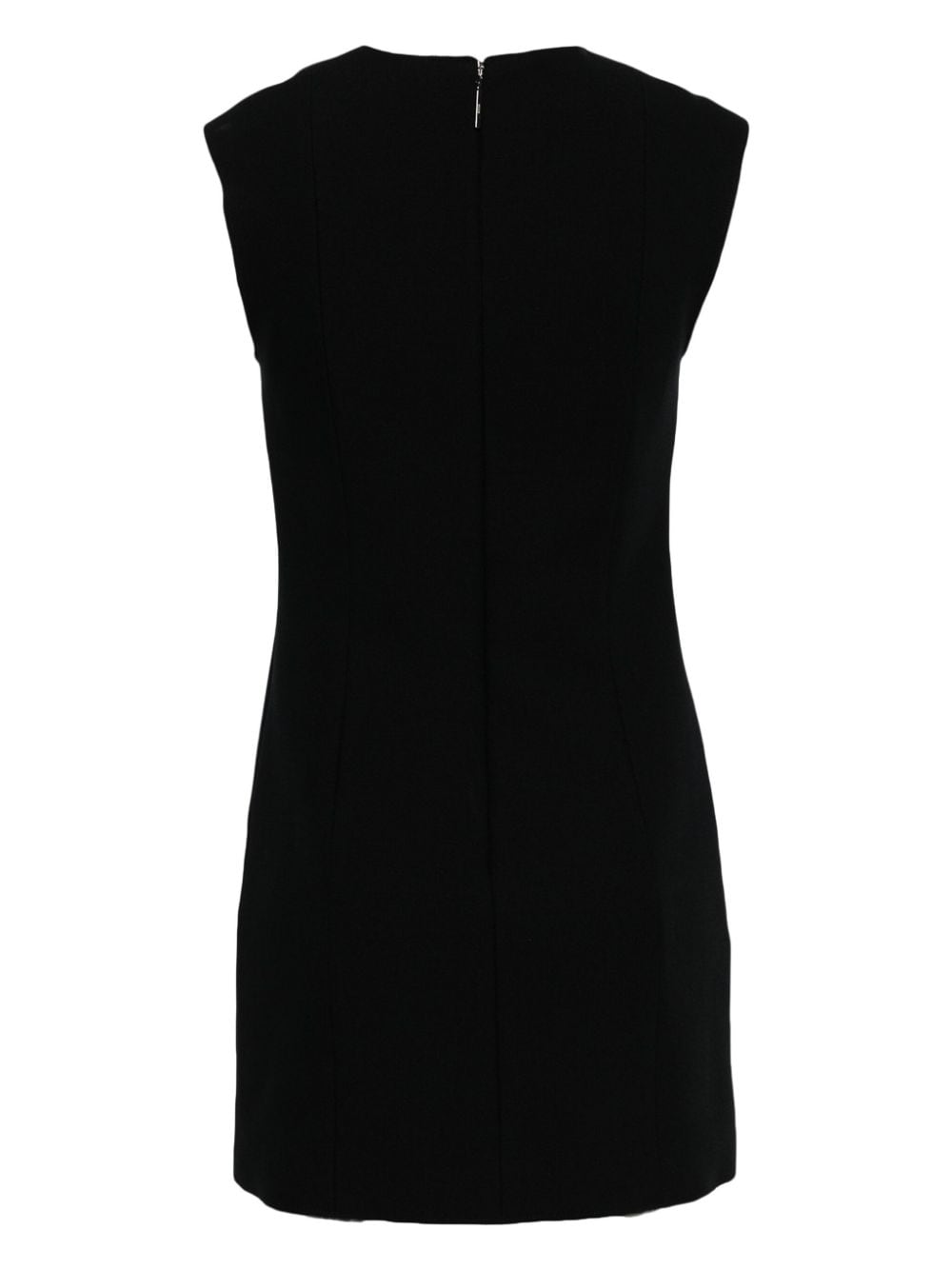 MSGM Mini-jurk met bloemenprint - Zwart