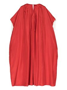 Shanshan Ruan Zijden jurk - Rood