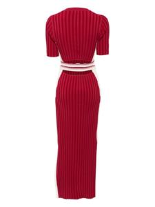 PH5 Geplooide jurk - Rood