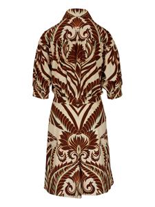 ETRO paisley-print cotton shirtdress - Bruin