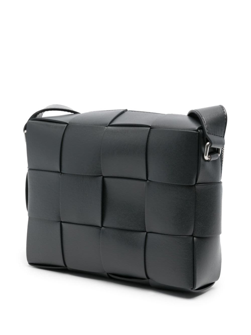 Bottega Veneta Intrecciato leather shoulder bag - Grijs
