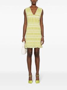 DVF Diane von Furstenberg Reilly knitted dress - Groen