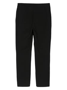 PS Paul Smith press-crease cropped wool trousers - Zwart