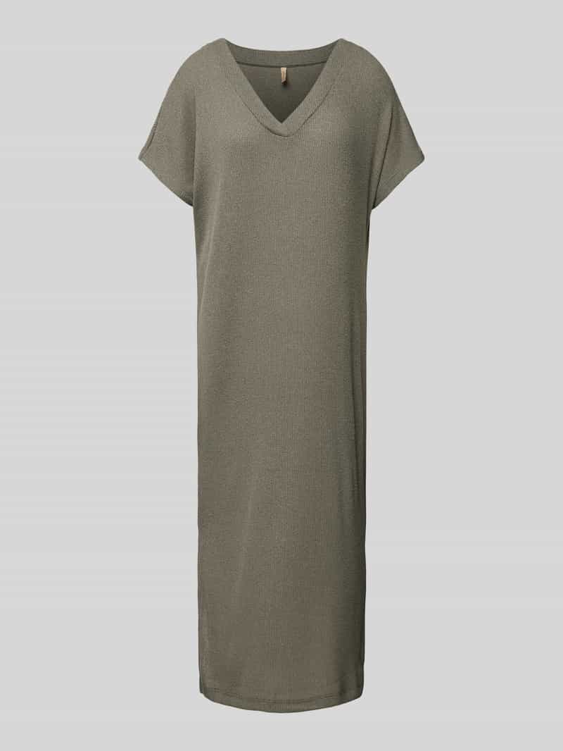 Soyaconcept Gebreide jurk van viscosemix, model 'Delia'