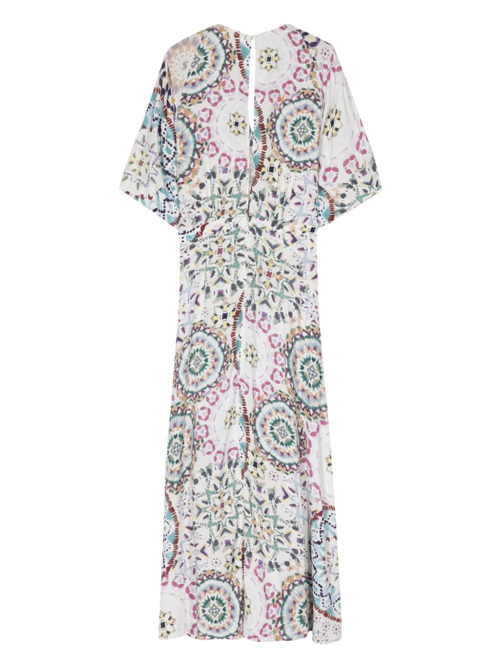 Ba&Sh Licia floral-print maxi dress - Wit
