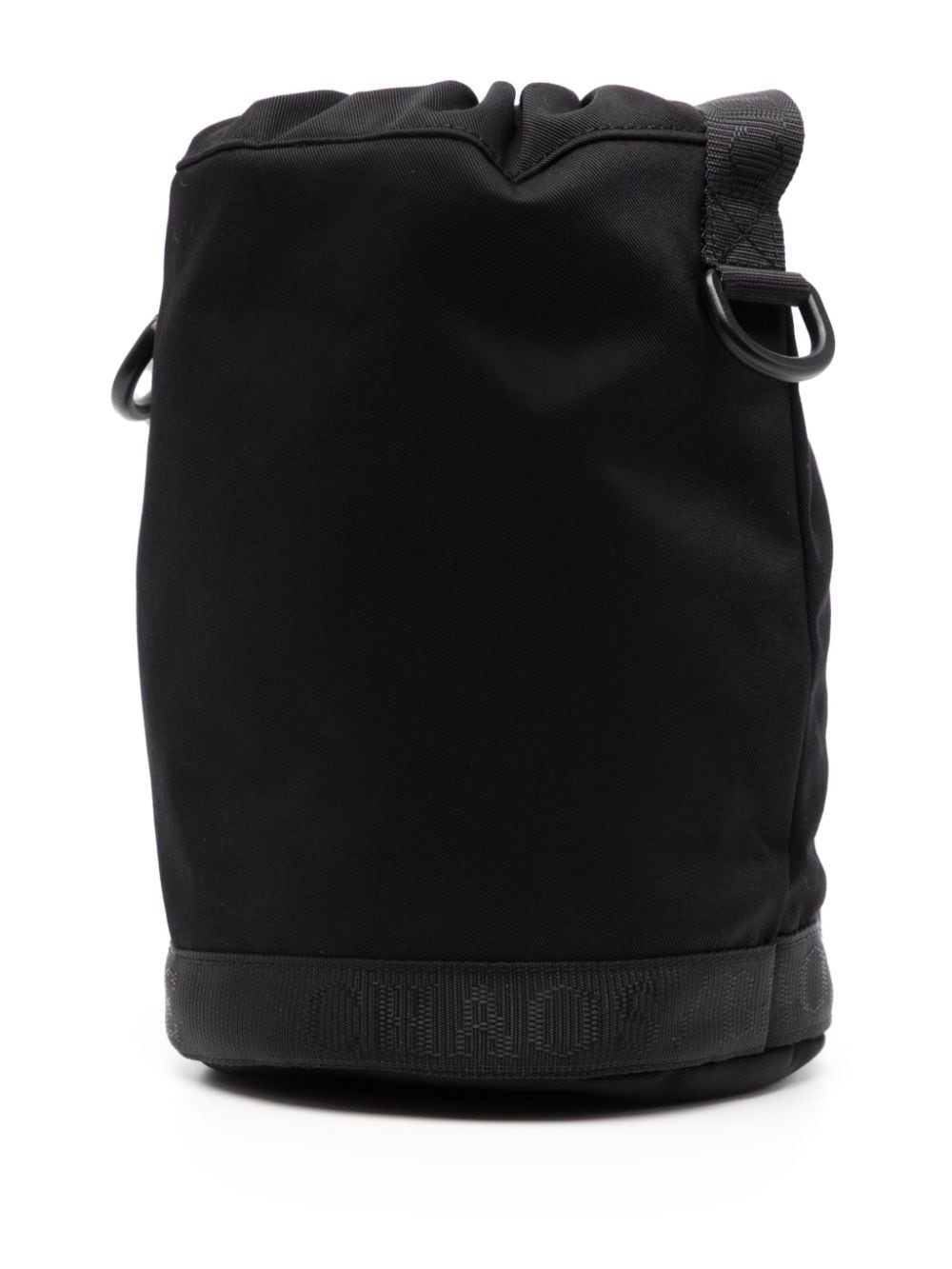 Undercover logo-tag messenger bag - Zwart