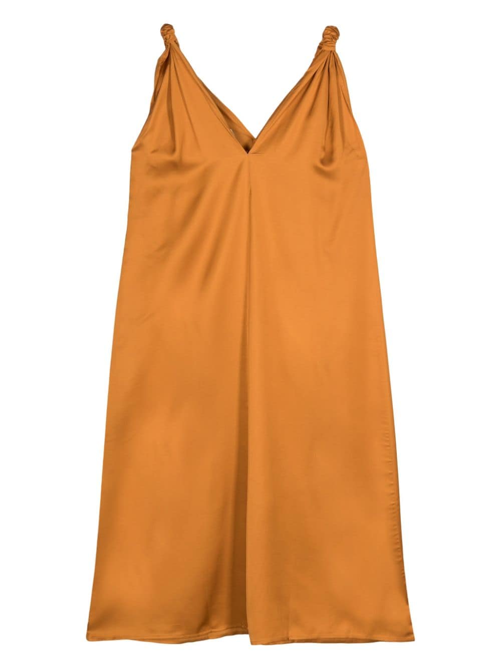 Baserange Neil sleeveless dress - Oranje