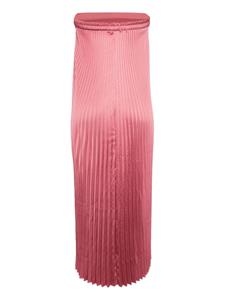 L'IDÉE shift pleated dress - Roze