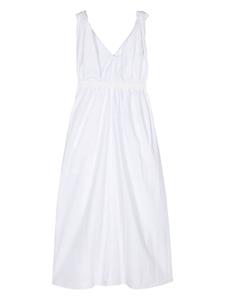 Sofie D'hoore Diabolo belted maxi dress - Wit