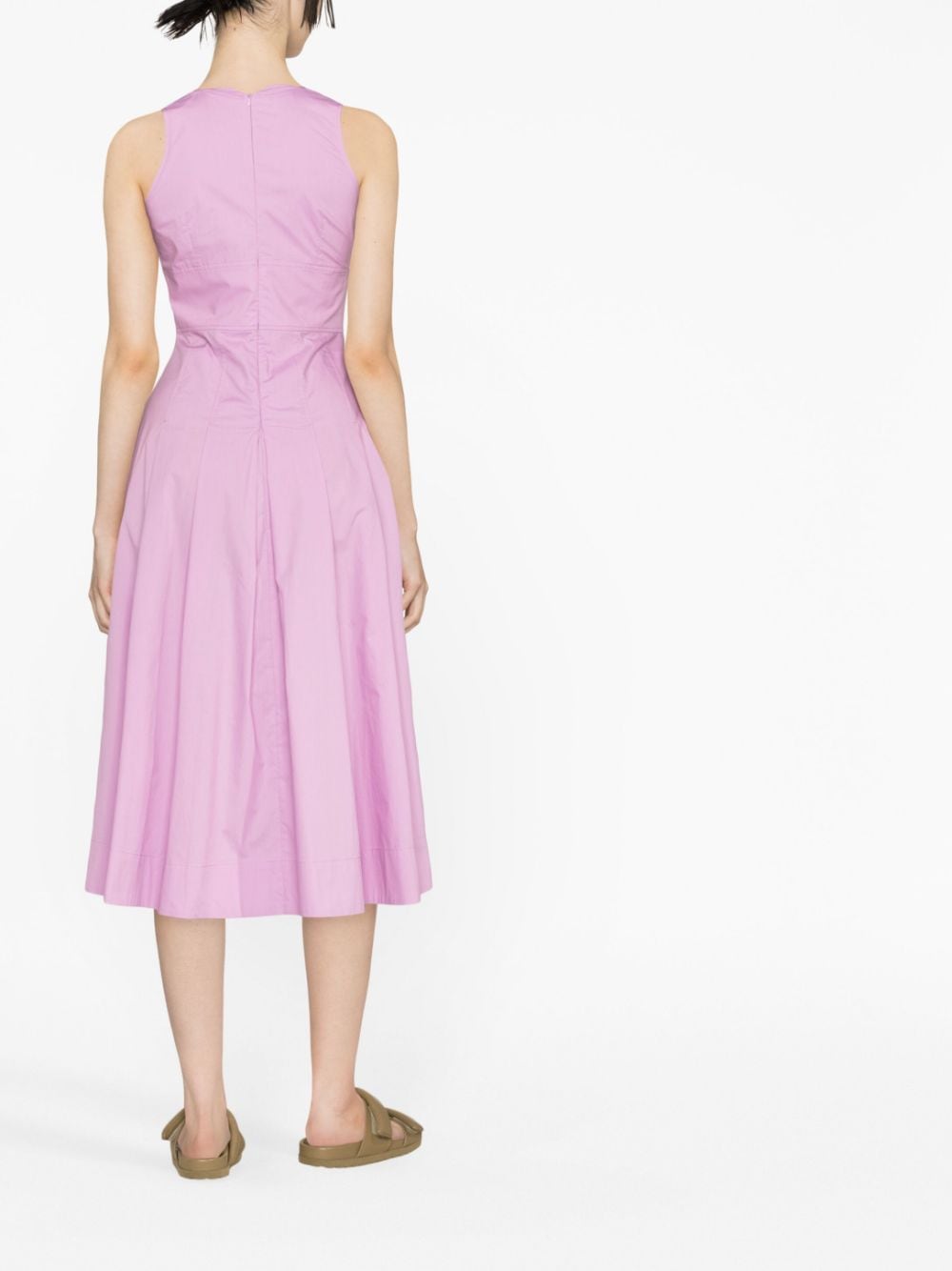PINKO Katoenen jurk - Roze