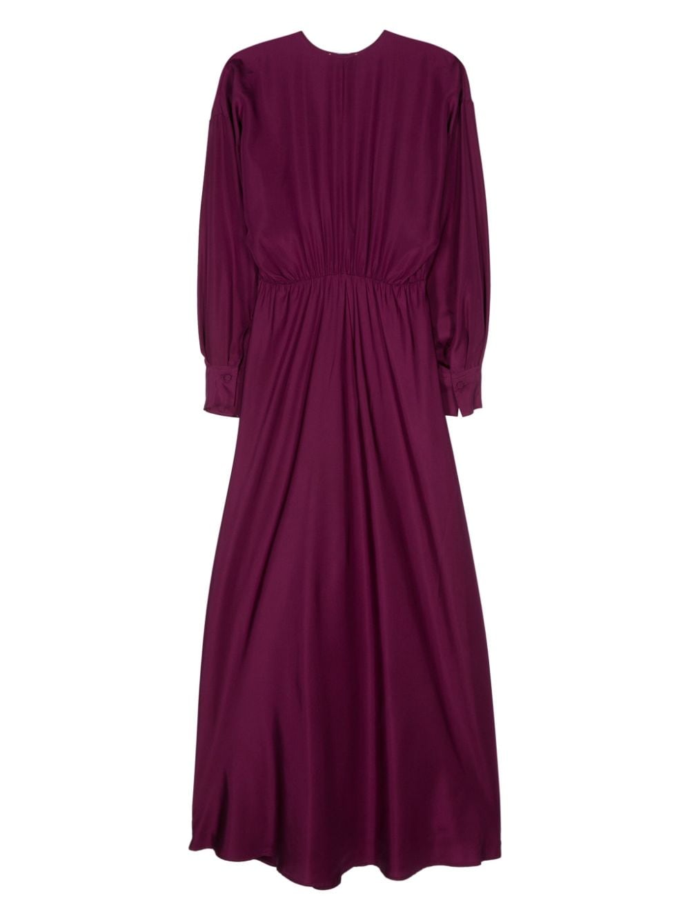 Forte Forte silk maxi dress - Paars