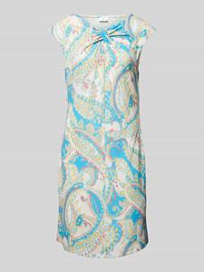 S.Oliver BLACK LABEL Knielange jurk met knoopdetail