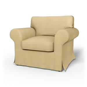 Bemz IKEA - Hoes voor fauteuil Ektorp, Soft Yellow, Linnen