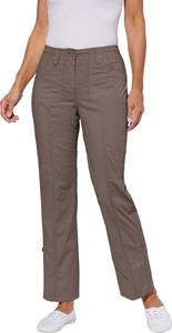 Your Look... for less! Dames Broek donkertaupe Maat
