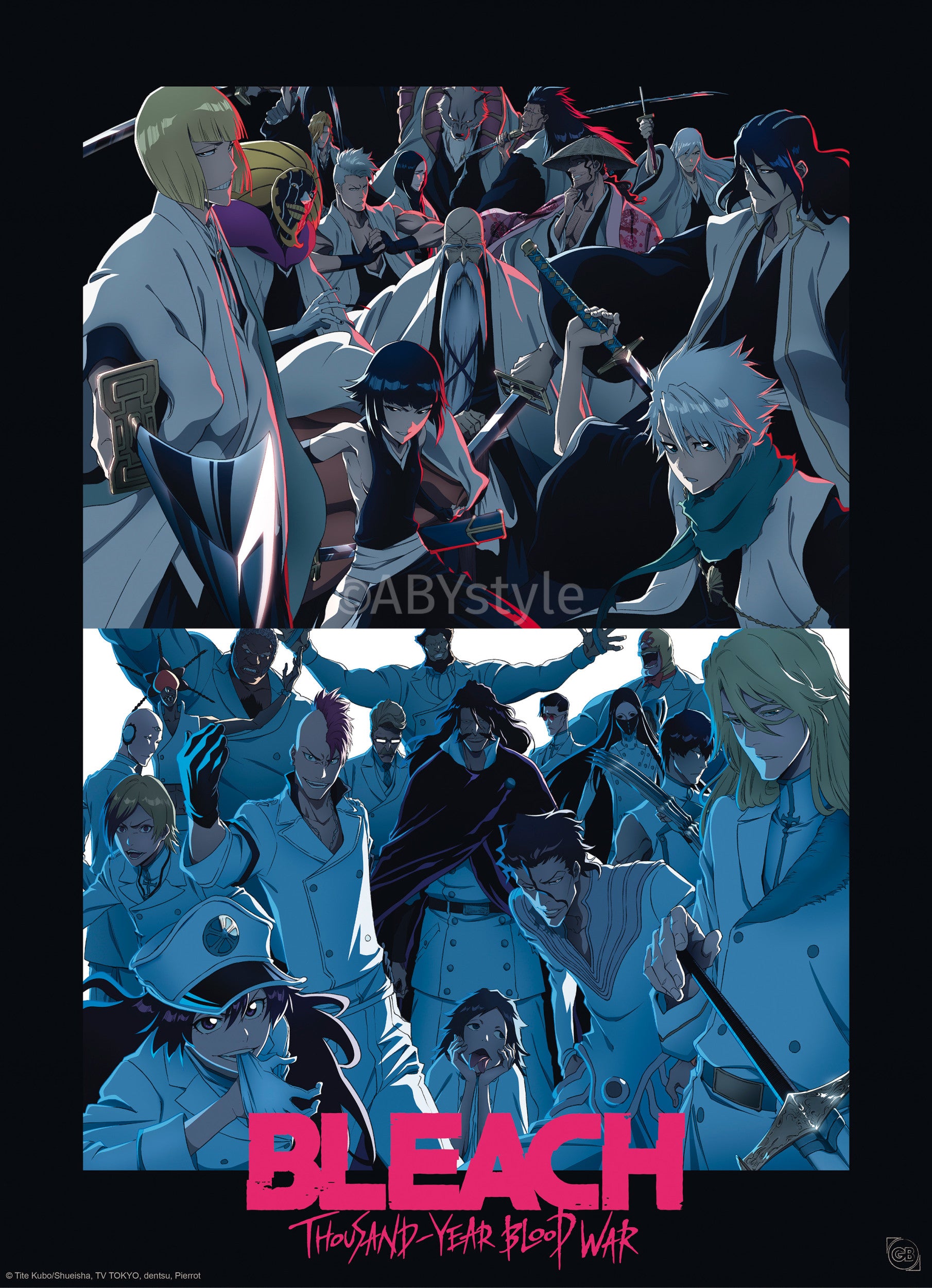 ABYstyle Poster Bleach TYBW Shinigami vs Quincy 38x52cm