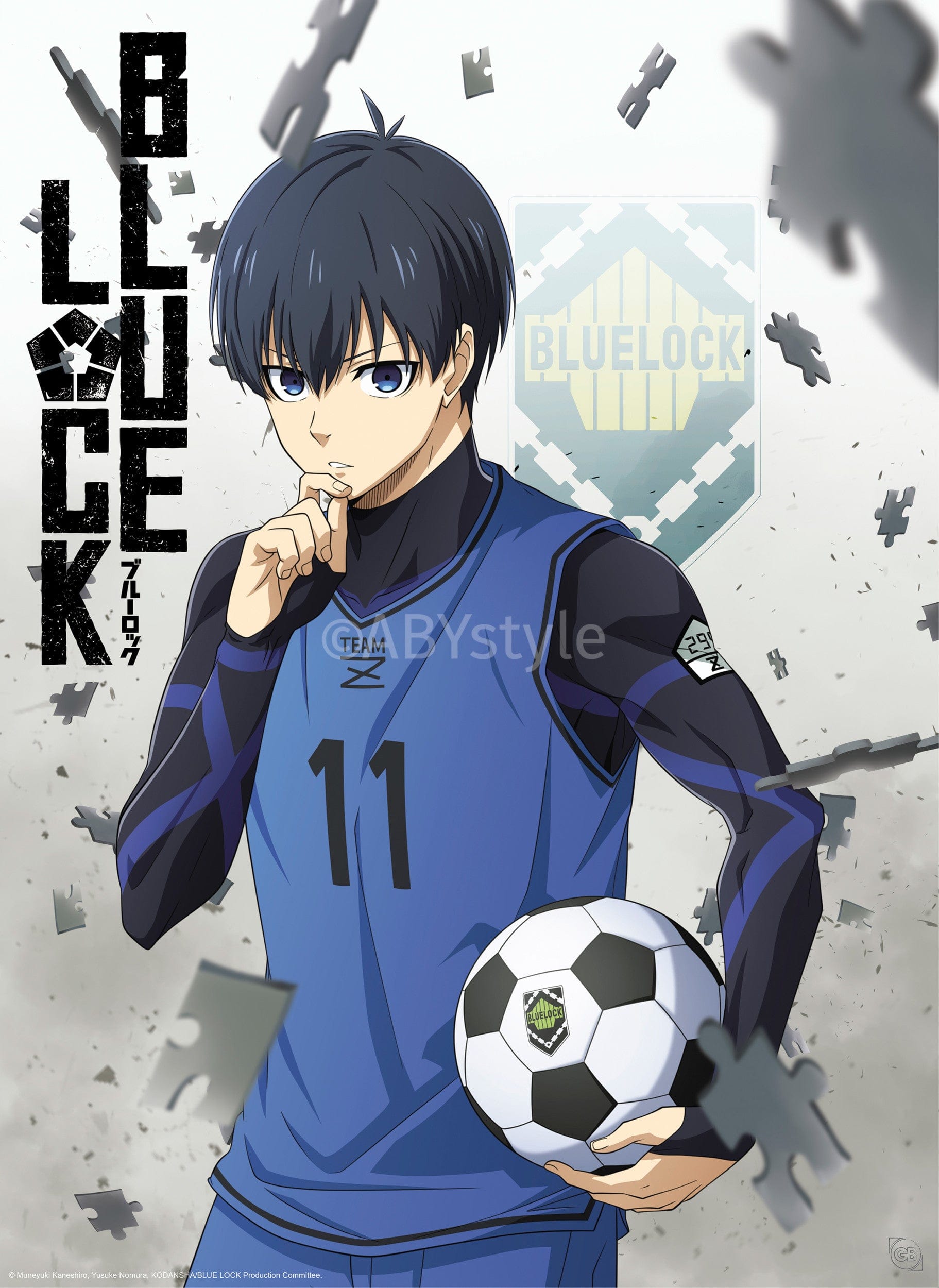 ABYstyle Poster Blue Lock Isagi Puzzles 38x52cm