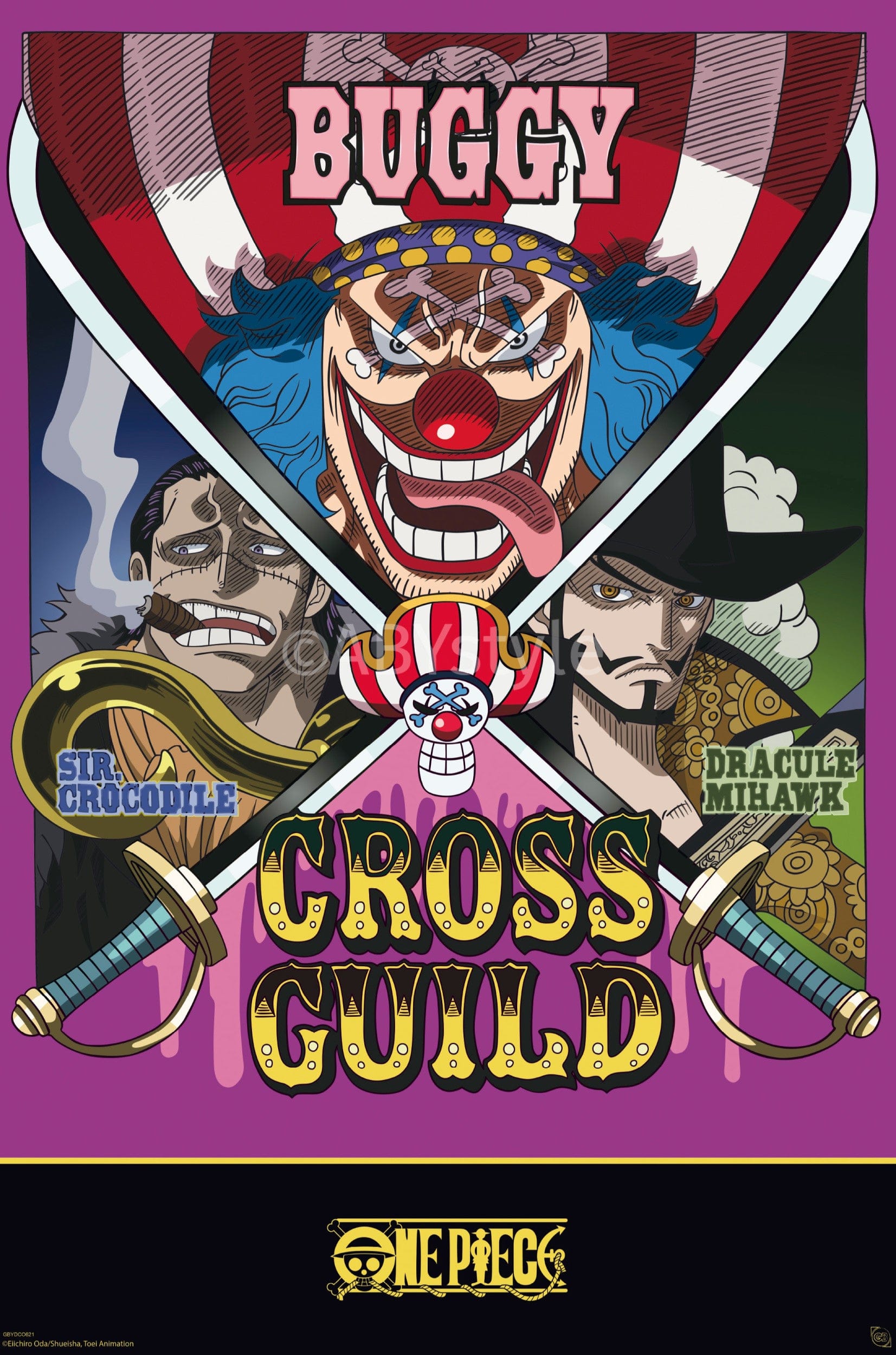 ABYstyle Poster One Piece Cross Guild 61x91,5cm
