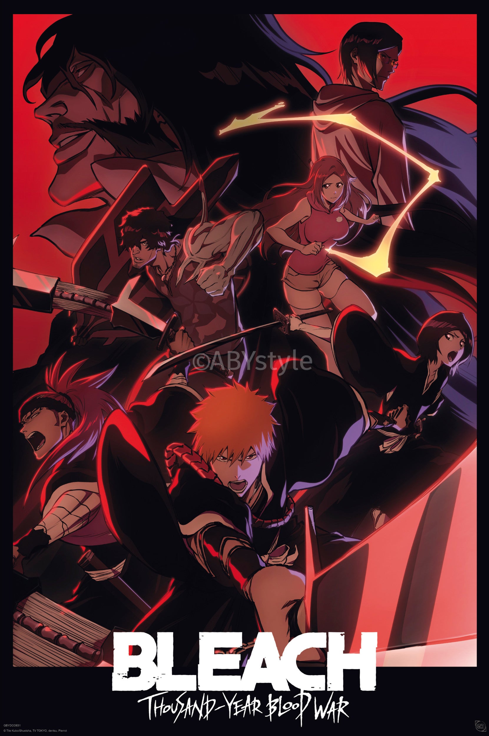 ABYstyle Poster Bleach TYBW Key Art Group 61x91,5cm