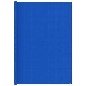 VidaXL Tenttapijt 250x400 cm blauw