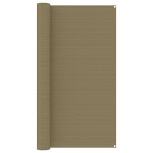 VidaXL Tenttapijt 200x200 cm taupe