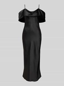 HUGO Midi-jurk met spaghettibandjes, model 'Kendala'