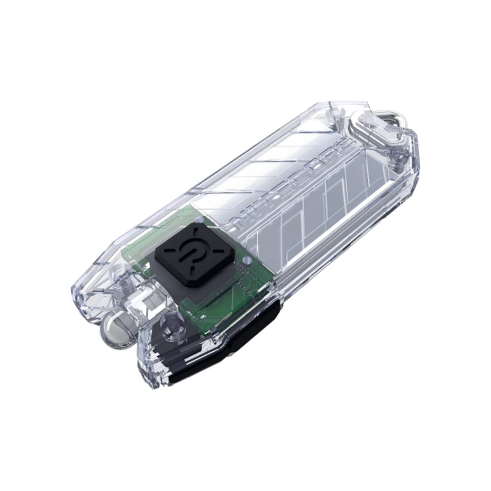 NiteCore Tube 2.0 - transparent Zaklamp werkt op een accu 55 lm 10 g
