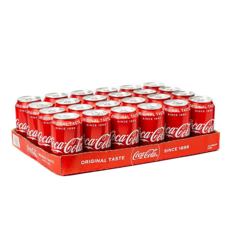 Coca-Cola Coca cola original (DK) | Blik 24 x 33 cl