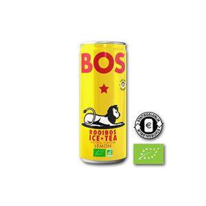 Bos | Ice Tea Lemon Bio | Blik | 12 x 250 ml