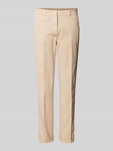 CAMBIO Slim fit broek met knoopsluiting, model 'STELLA'