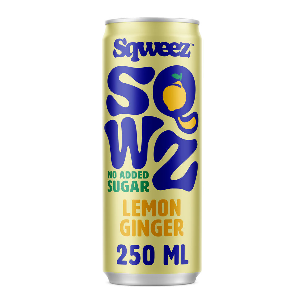 SQWZ Sqweez | Lemon Ginger | 12 x 250 ml