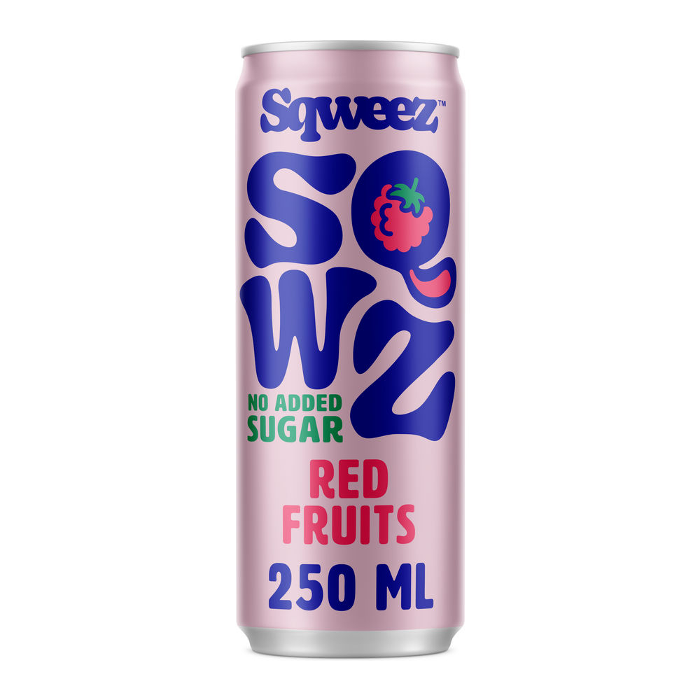 Sqweez | Red Fruits | 12 x 250 ml