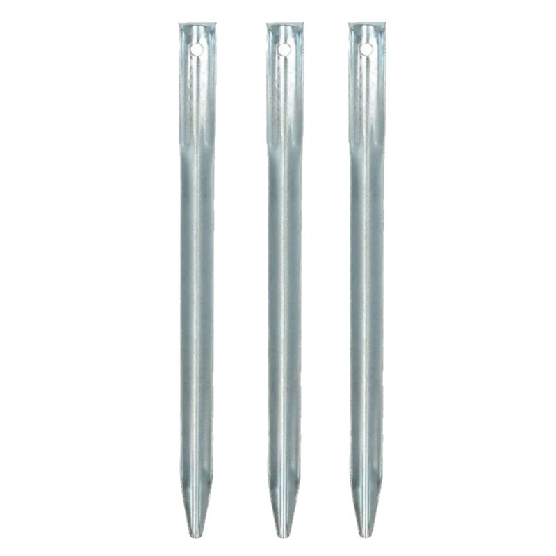 ProPlus 10x Stuks grondpennen/tentharingen metaal 30 cm -