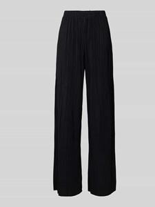 Vila Wide leg stoffen broek met plissévouwen, model 'PLISA'