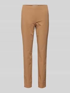 RAFFAELLO ROSSI Slim fit stoffen broek met siernaden, model 'PENNY'