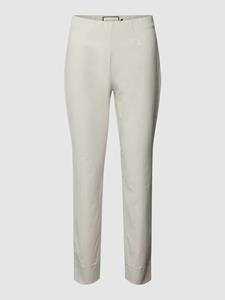 SEDUCTIVE Slim fit stoffen broek met verkort model, model 'SABRINA'