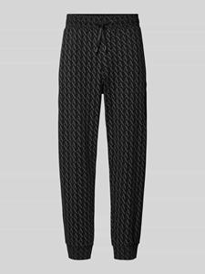 Armani Exchange Regular fit sweatpants met gestileerde steekzak