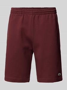 Lacoste Sweatshorts met elastische band